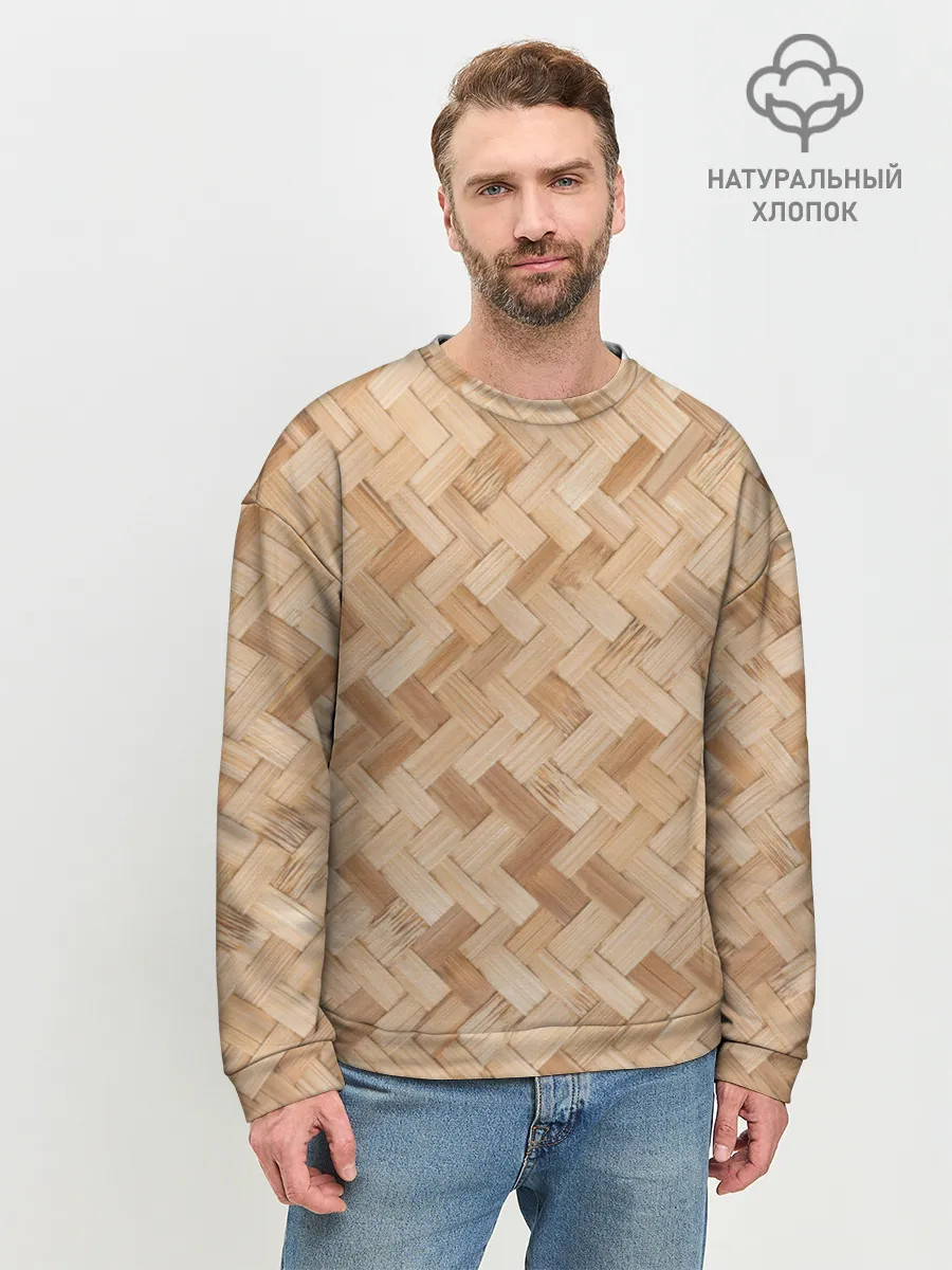 Мужской свитшот базовый / Паркет