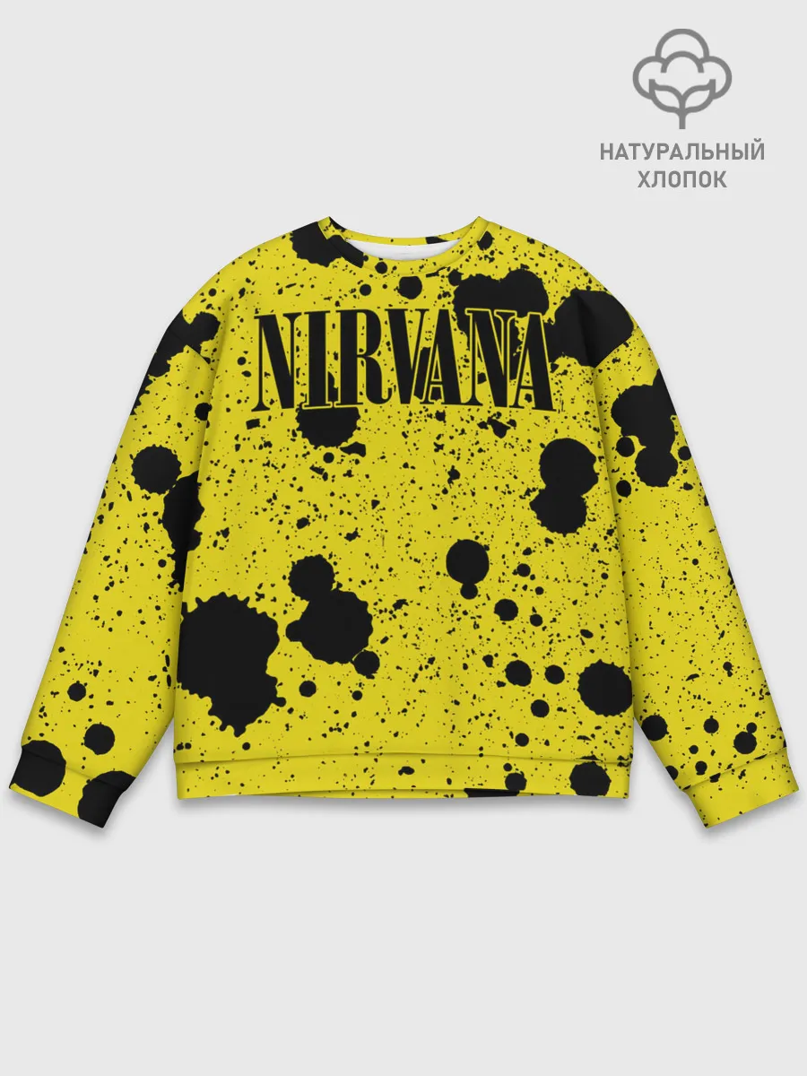 Мужской свитшот базовый / Nirvana