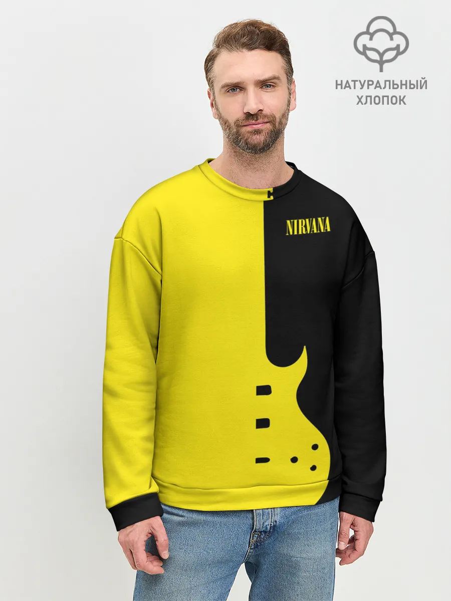Мужской свитшот базовый / Nirvana