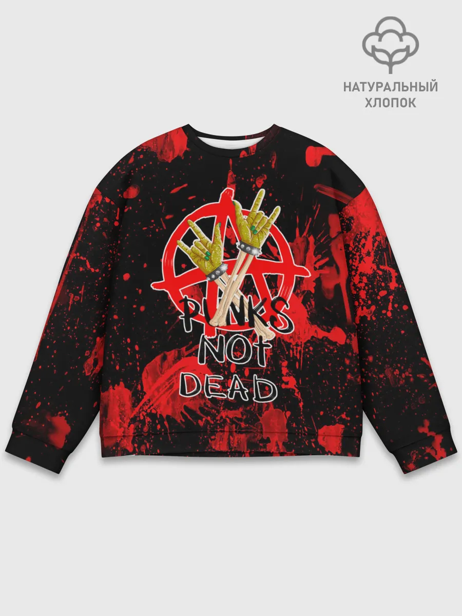 Мужской свитшот базовый / Анархия