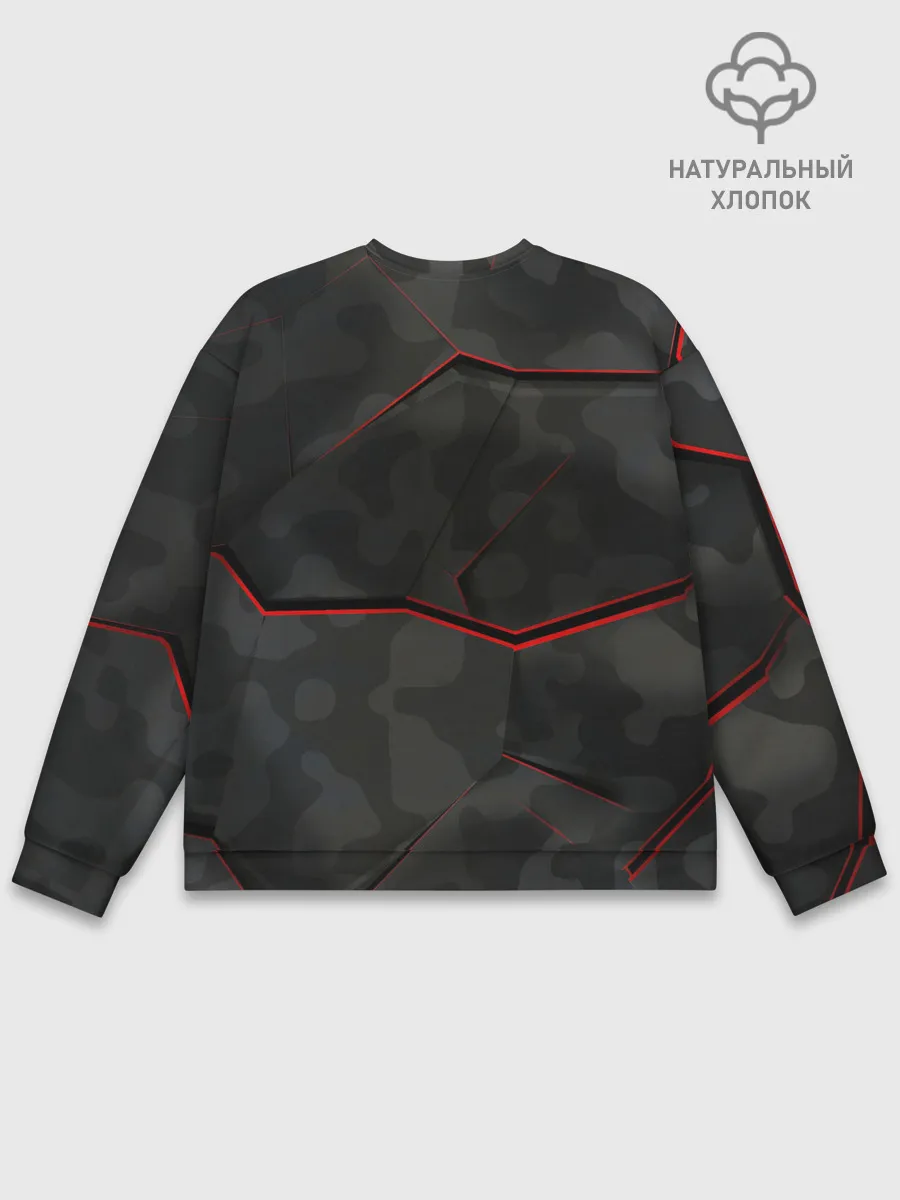 Мужской свитшот базовый / Текстура.