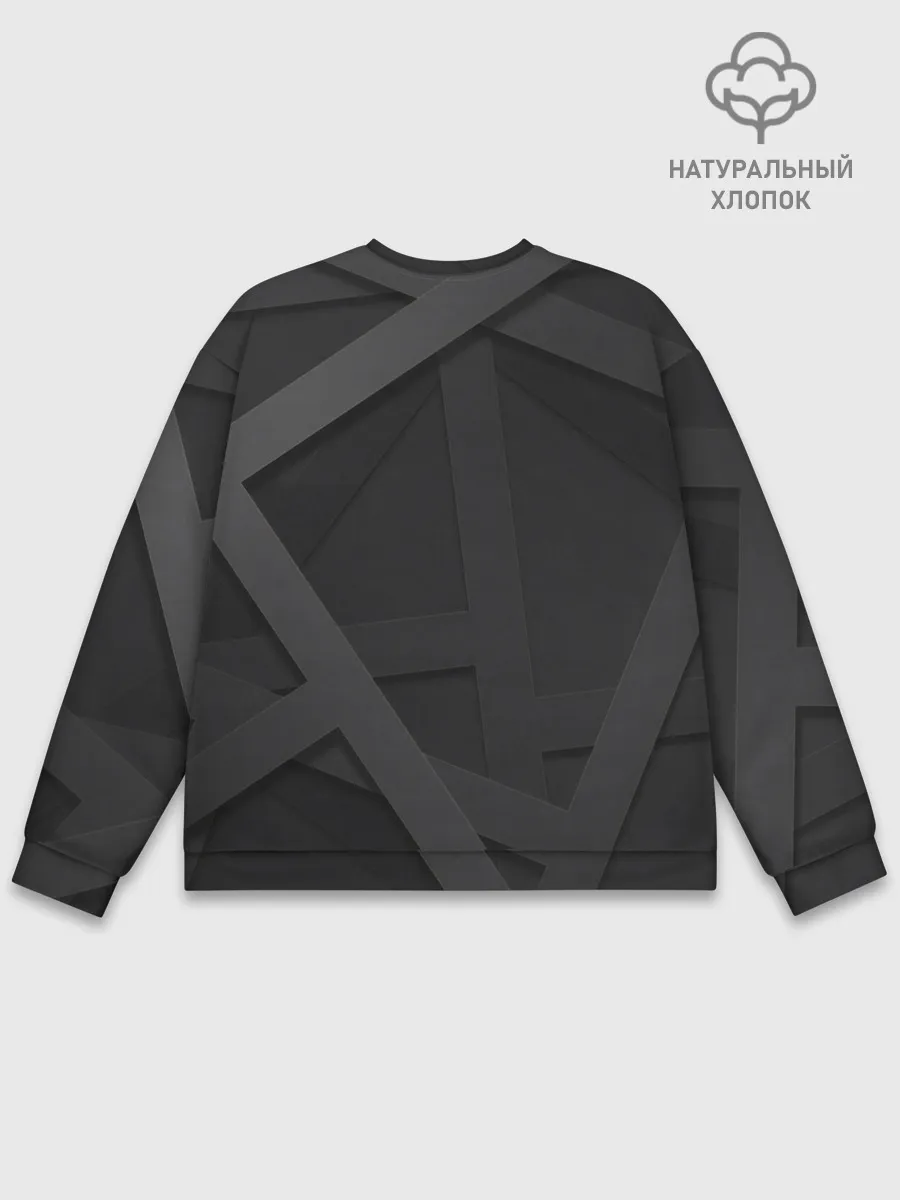 Мужской свитшот базовый / Текстура.