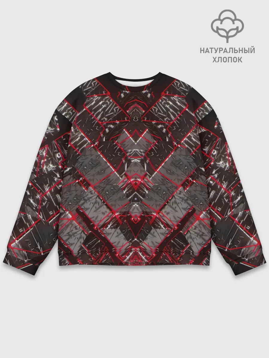 Мужской свитшот базовый / Текстура.
