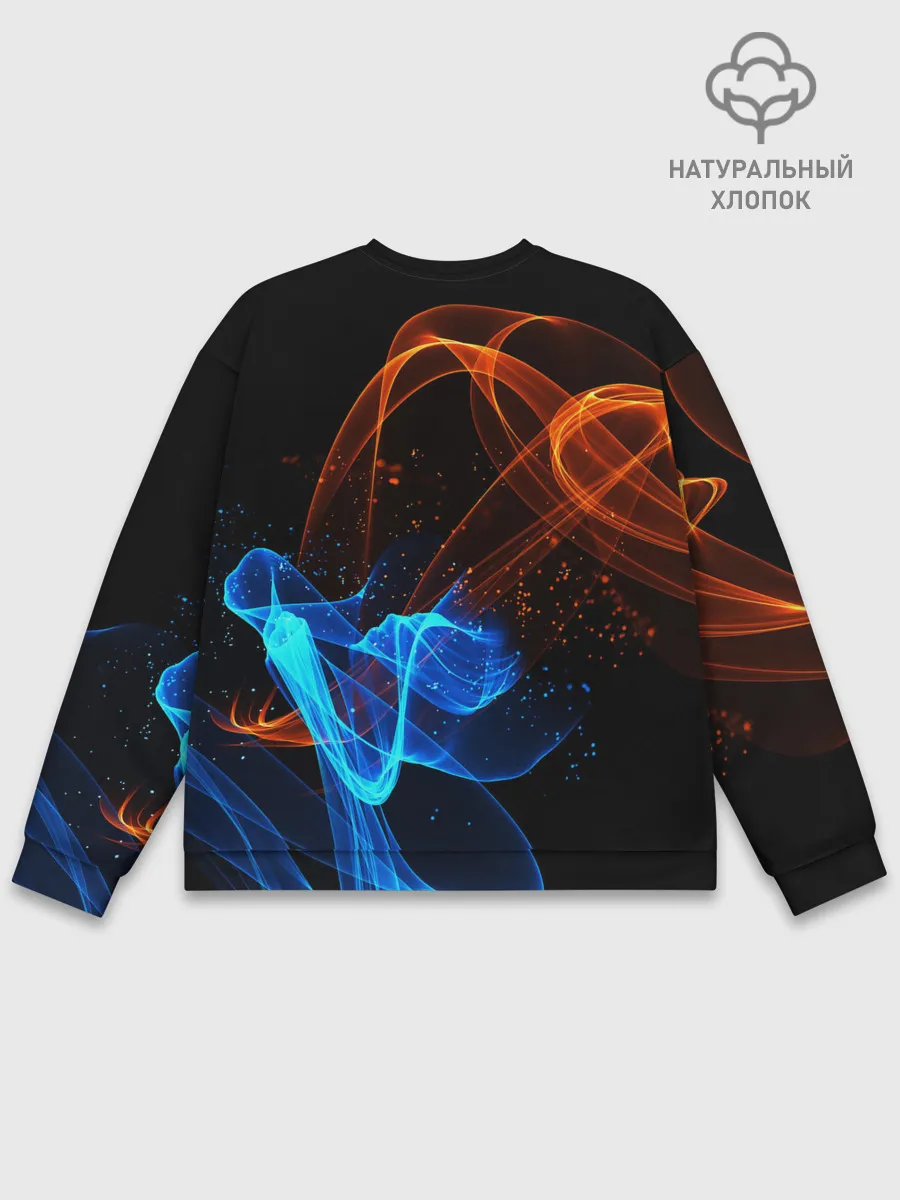 Мужской свитшот базовый / БИТВА ОГНЕЙ