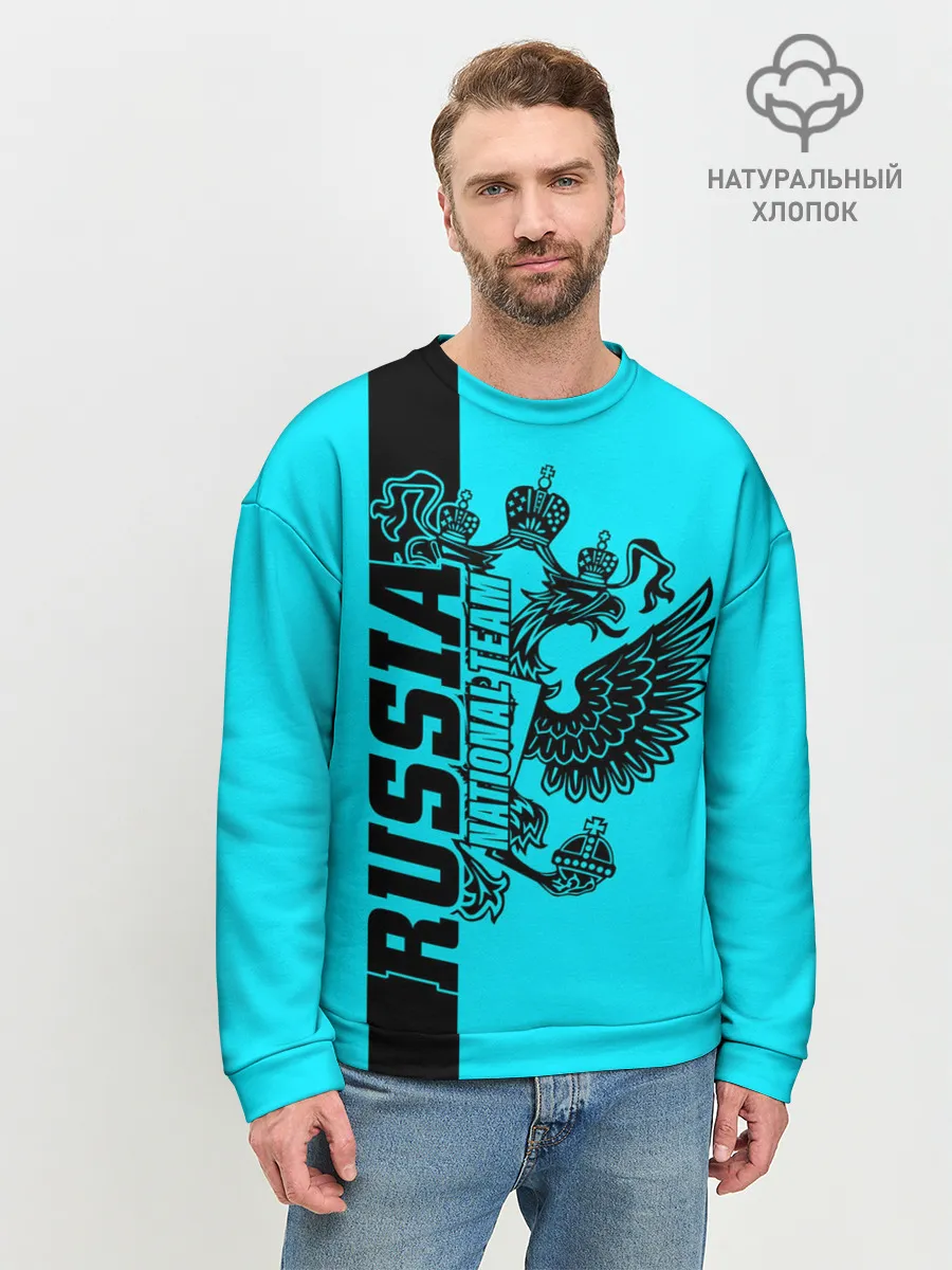 Мужской свитшот базовый / Russia national team