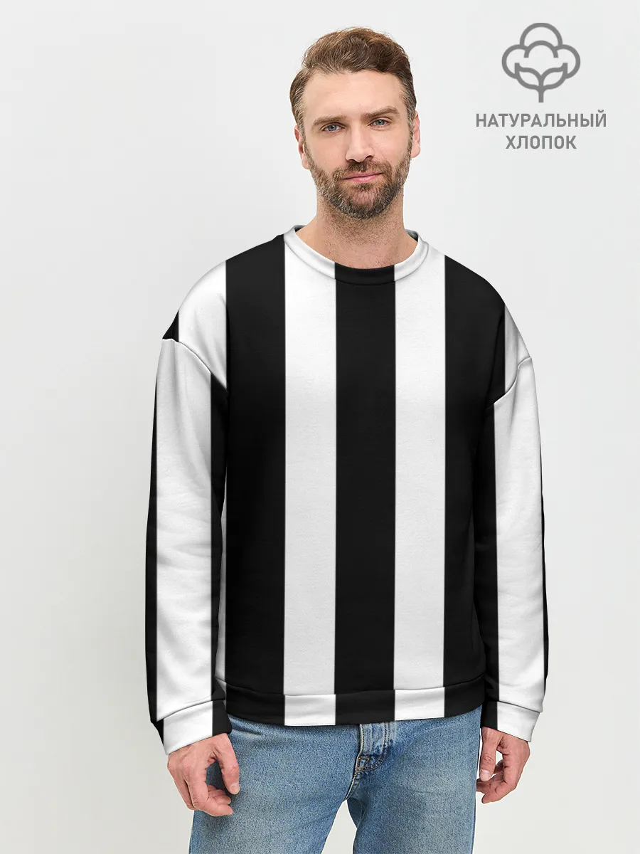 Мужской свитшот базовый / Полоска