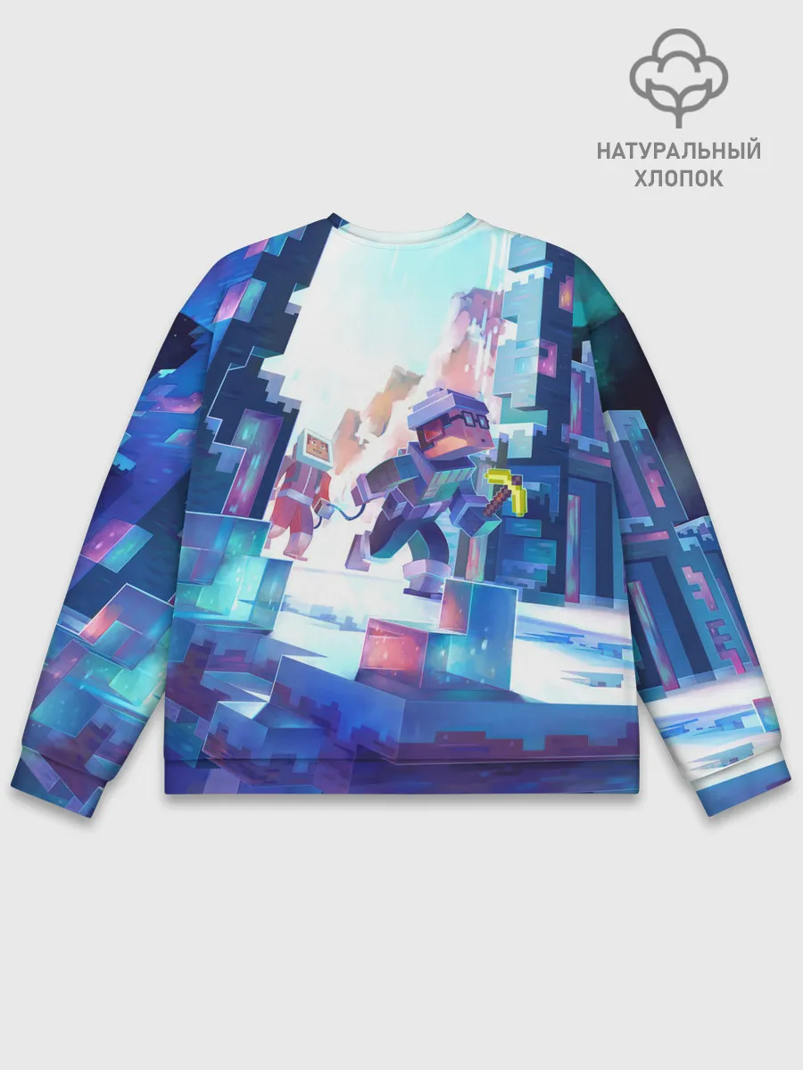 Мужской свитшот базовый / Майнкрафт