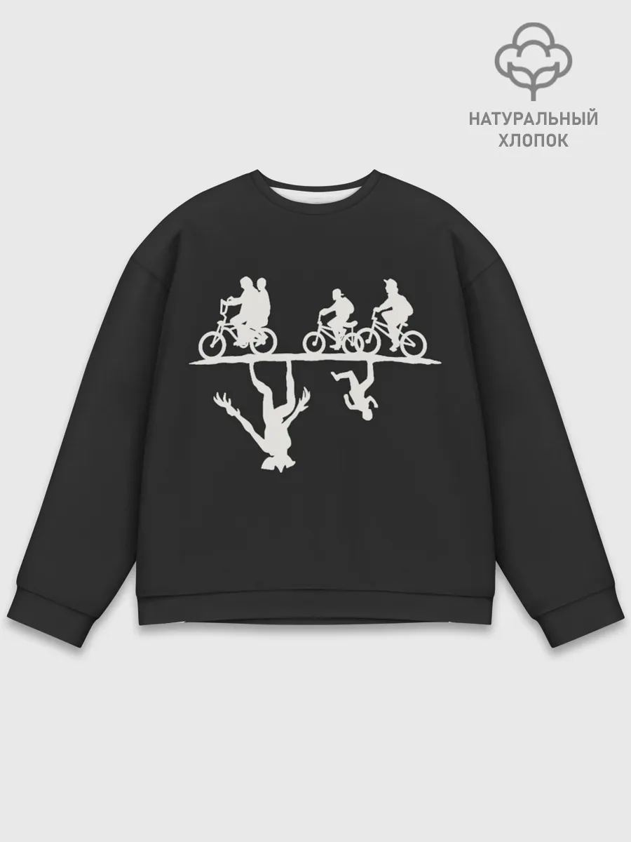 Мужской свитшот базовый / Очень Странные Дела