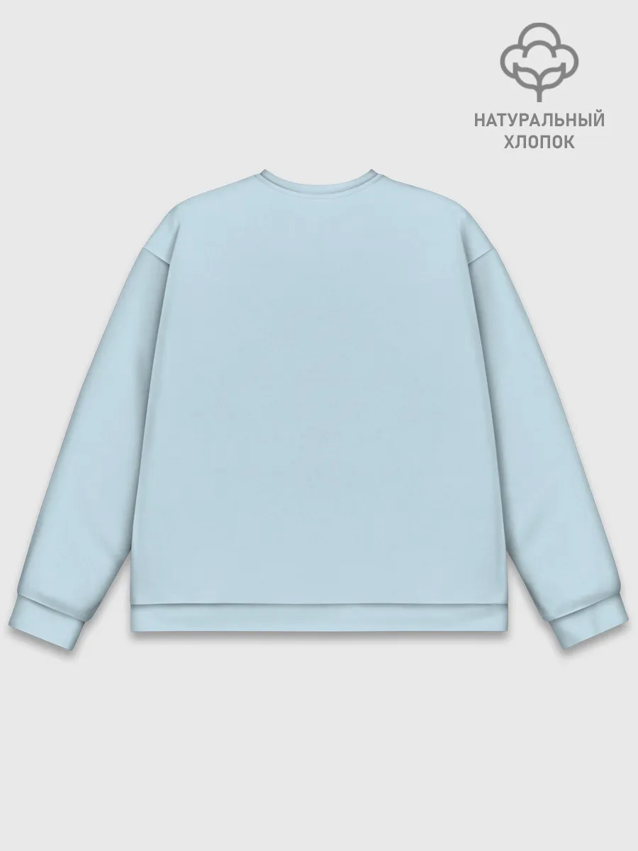 Мужской свитшот базовый / Форма Голоса герои