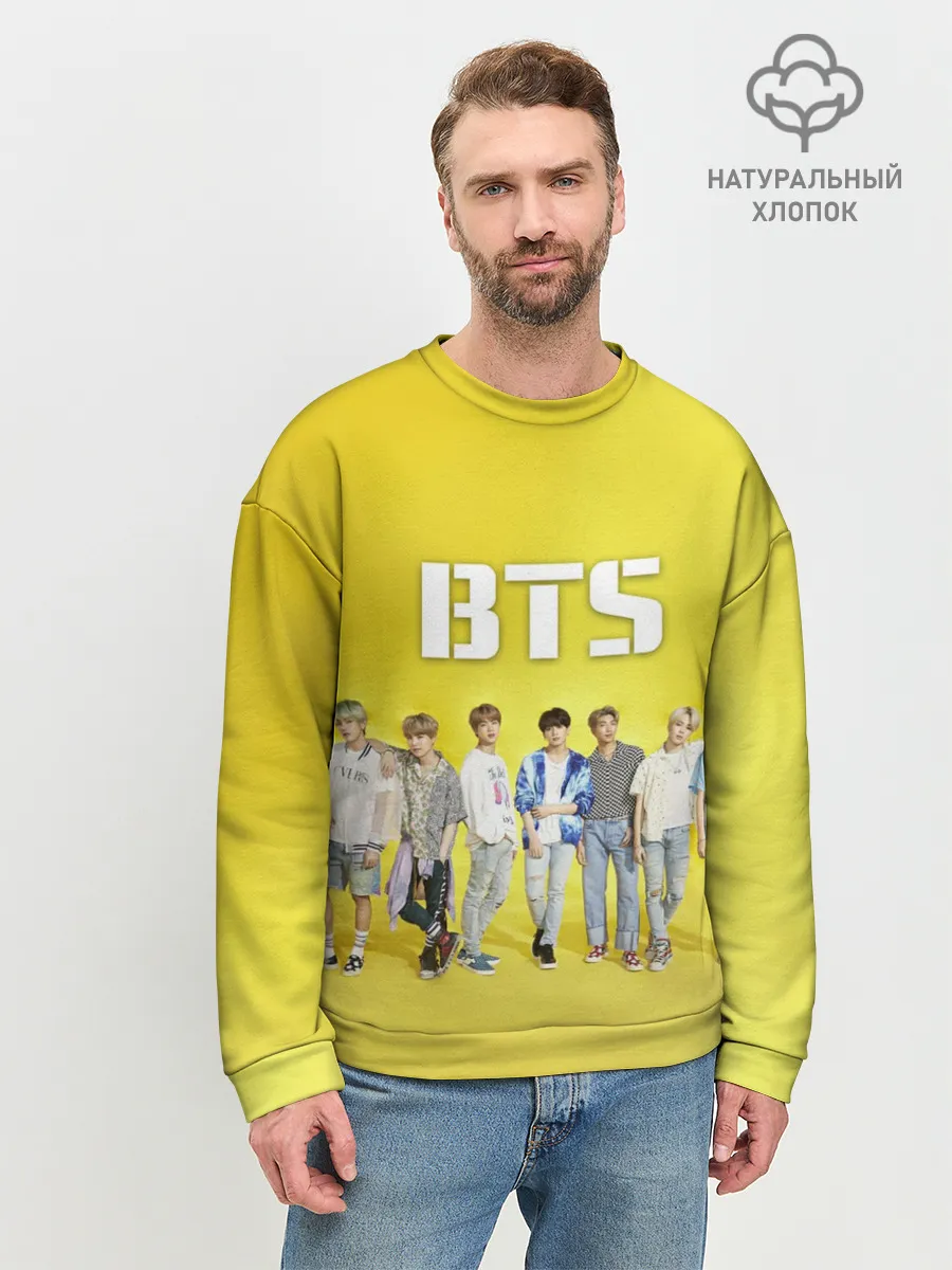 Мужской свитшот базовый / BTS