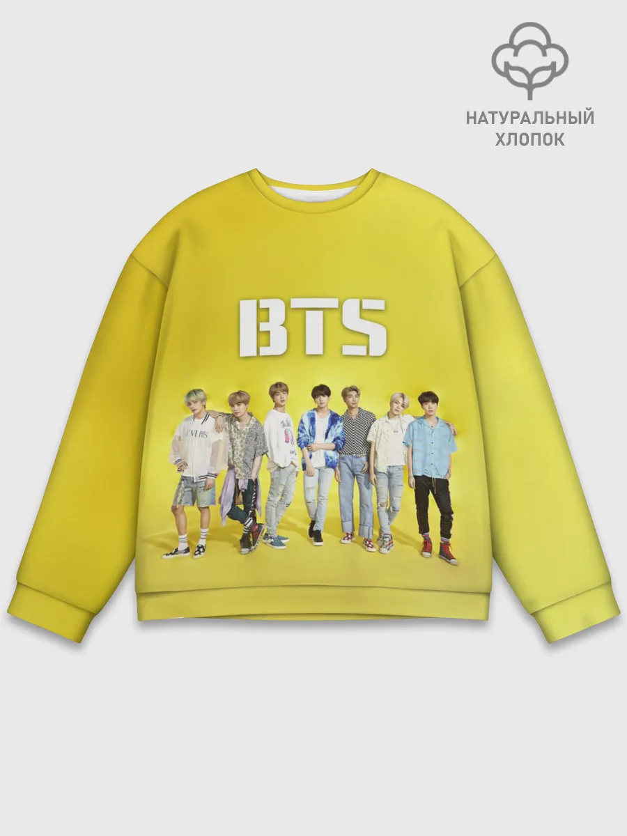 Мужской свитшот базовый / BTS