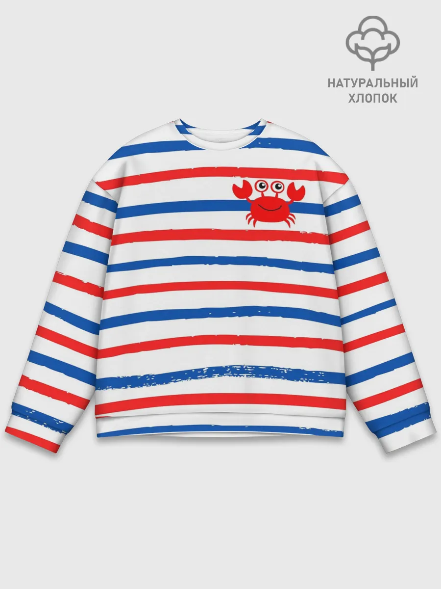 Мужской свитшот базовый / Крабик