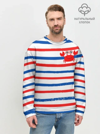 Мужской свитшот базовый / Крабик