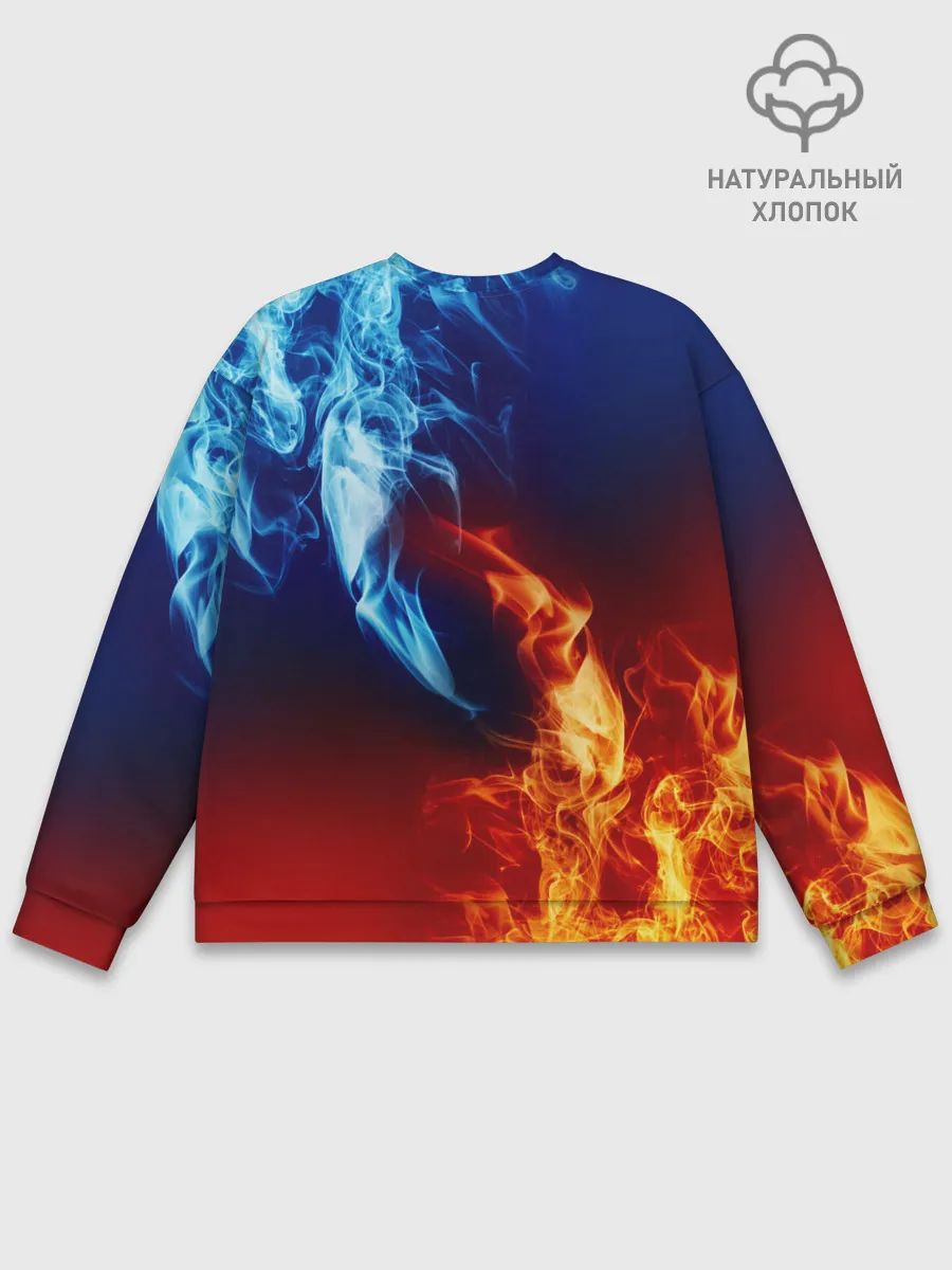 Мужской свитшот базовый / БИТВА ОГНЕЙ