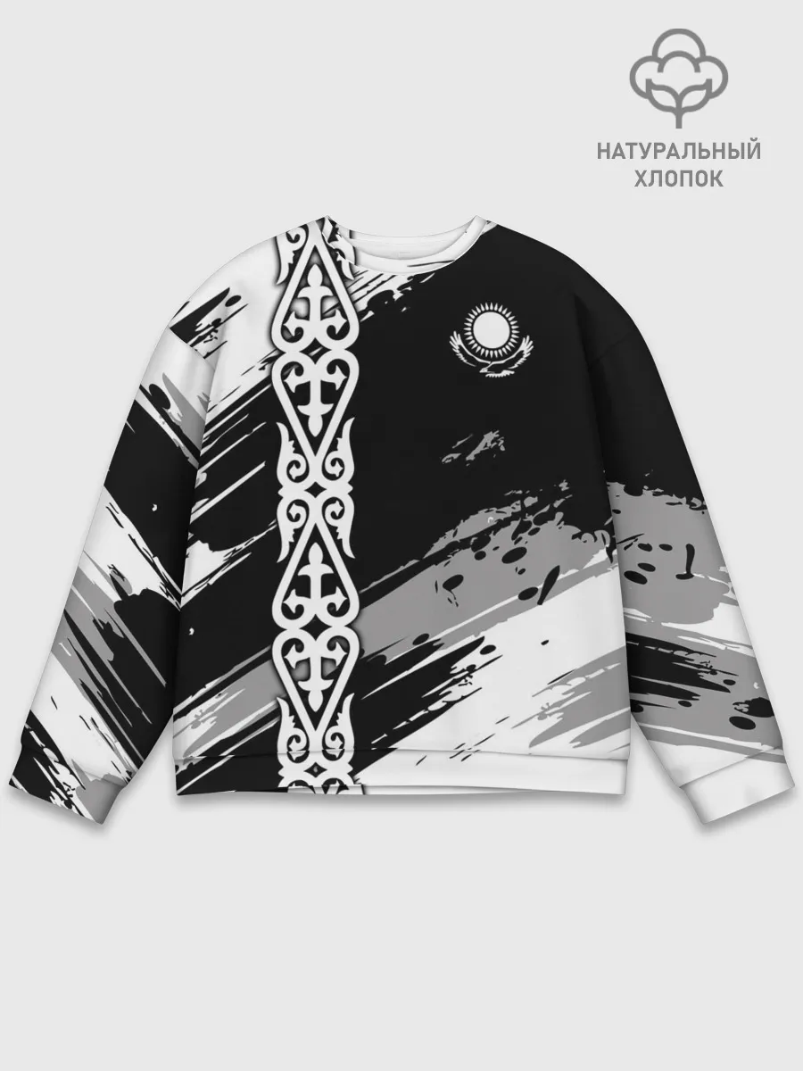 Мужской свитшот базовый / Форма Казахстан