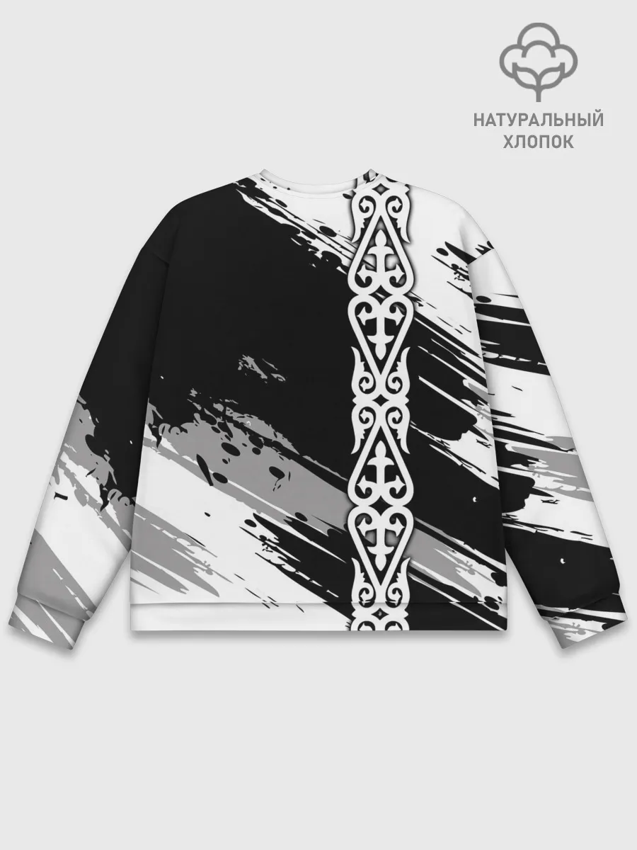 Мужской свитшот базовый / Форма Казахстан