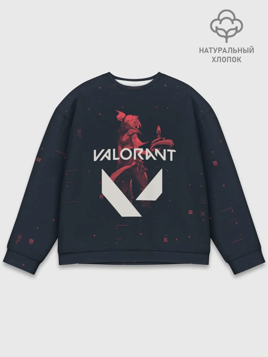 Мужской свитшот базовый / VALORANT