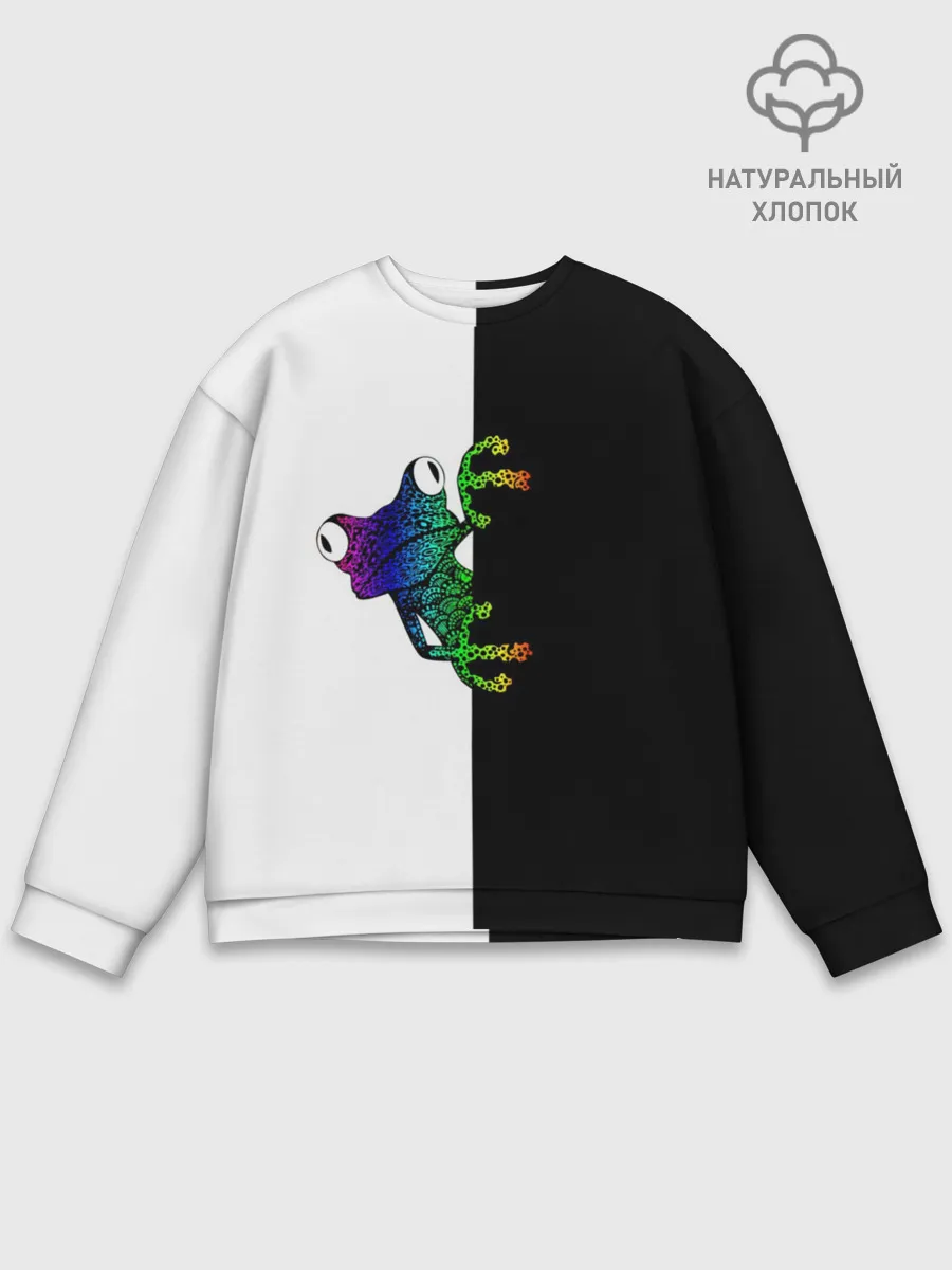 Мужской свитшот базовый / Лягуха