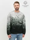 Мужской свитшот базовый / Разводы жидкость абстракция