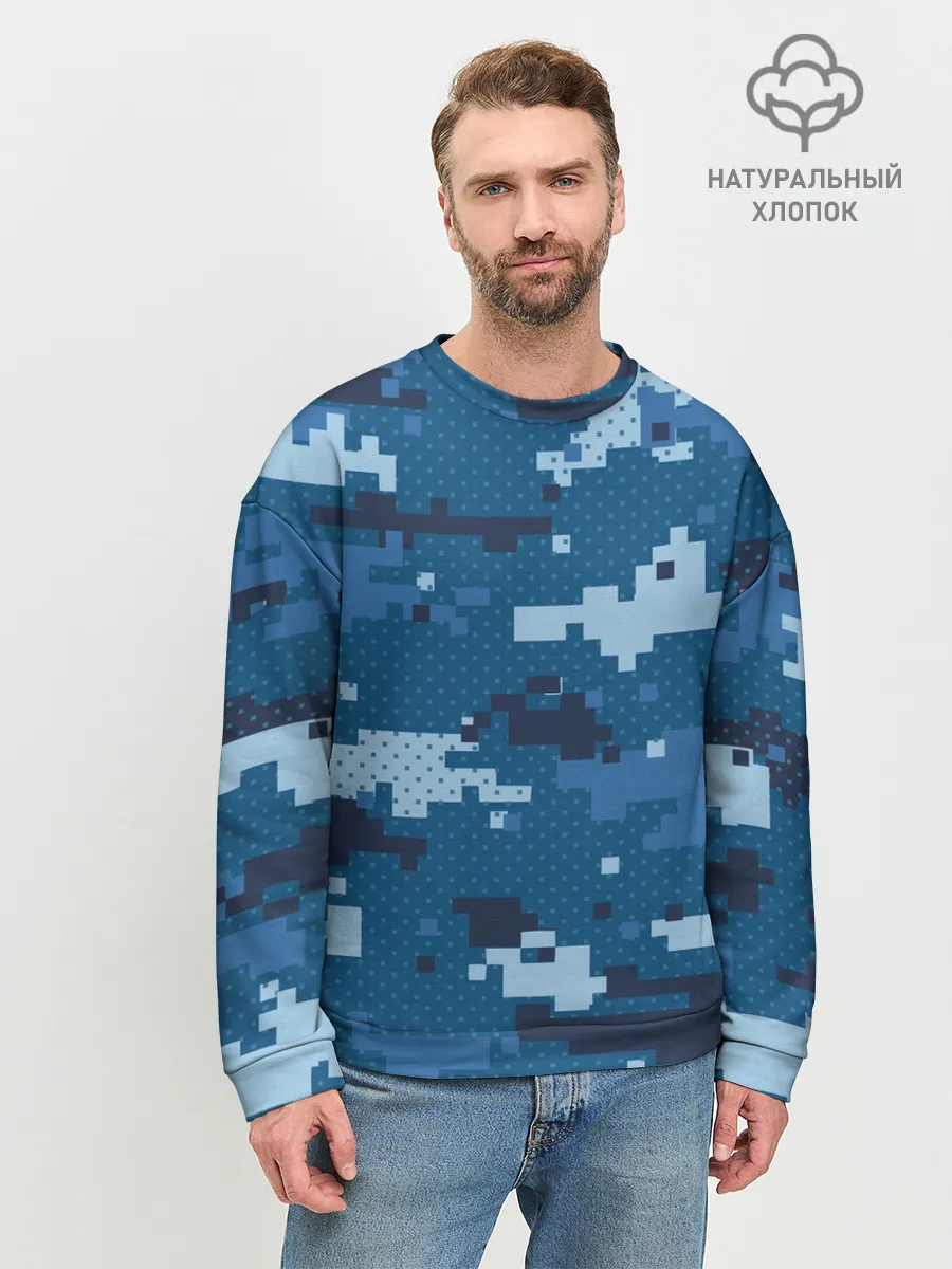 Мужской свитшот базовый / МИЛИТАРИ