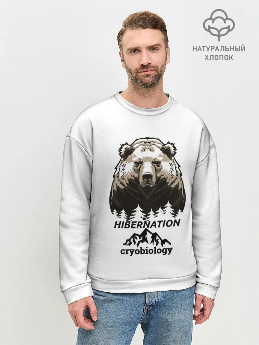 Мужской свитшот базовый / hibernation