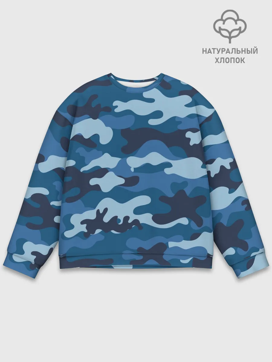 Мужской свитшот базовый / МИЛИТАРИ