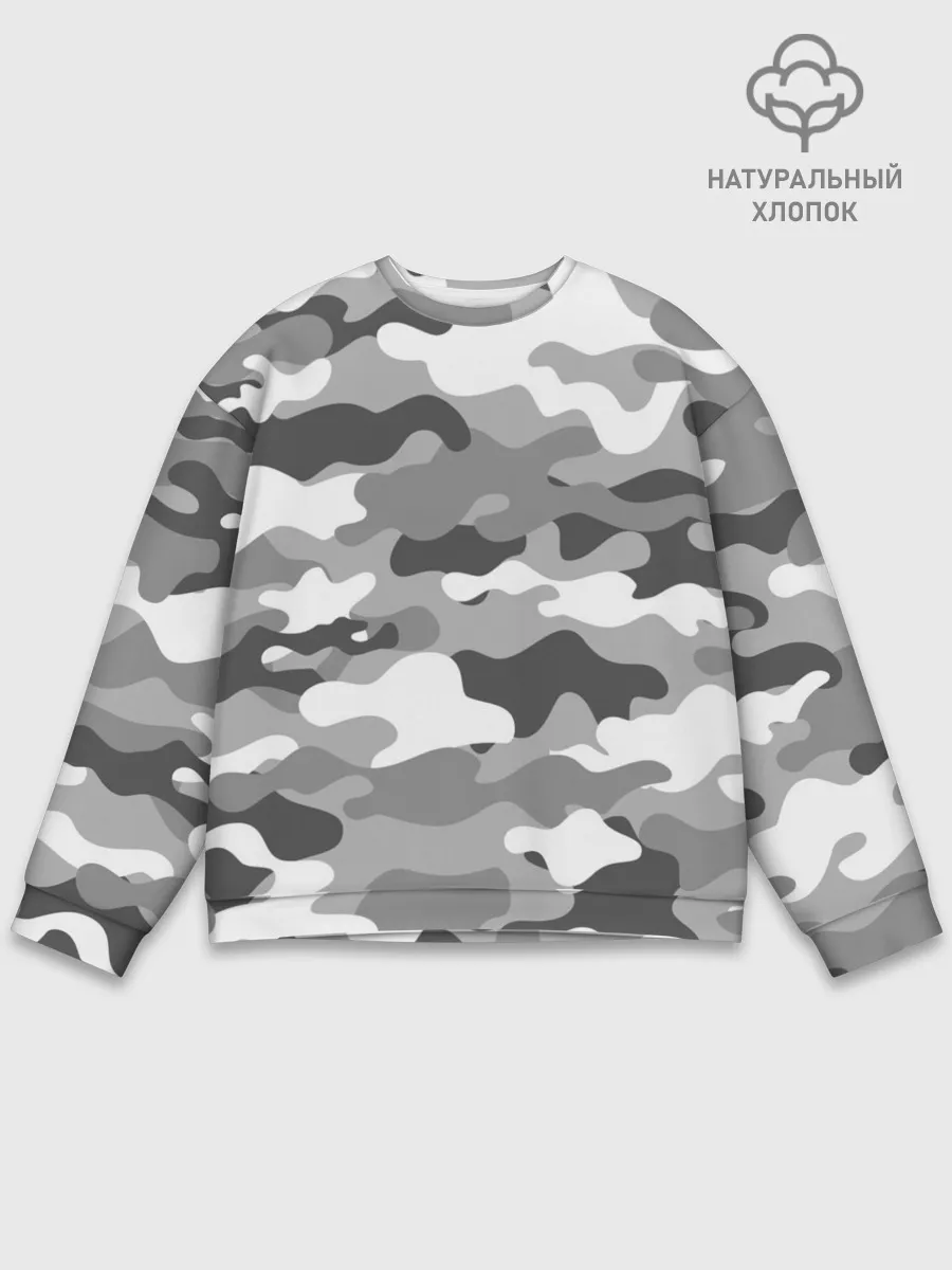 Мужской свитшот базовый / МИЛИТАРИ