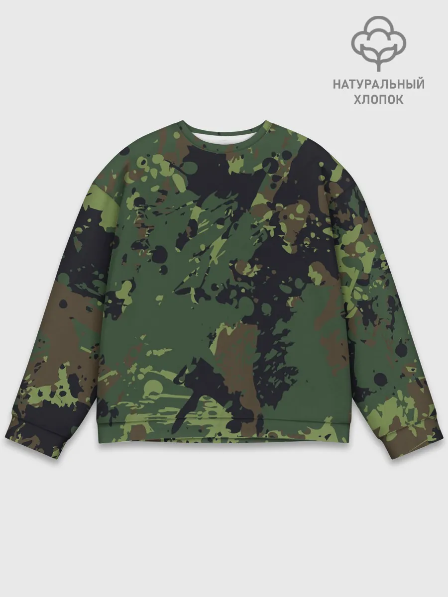 Мужской свитшот базовый / МИЛИТАРИ