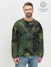 Мужской свитшот базовый / МИЛИТАРИ