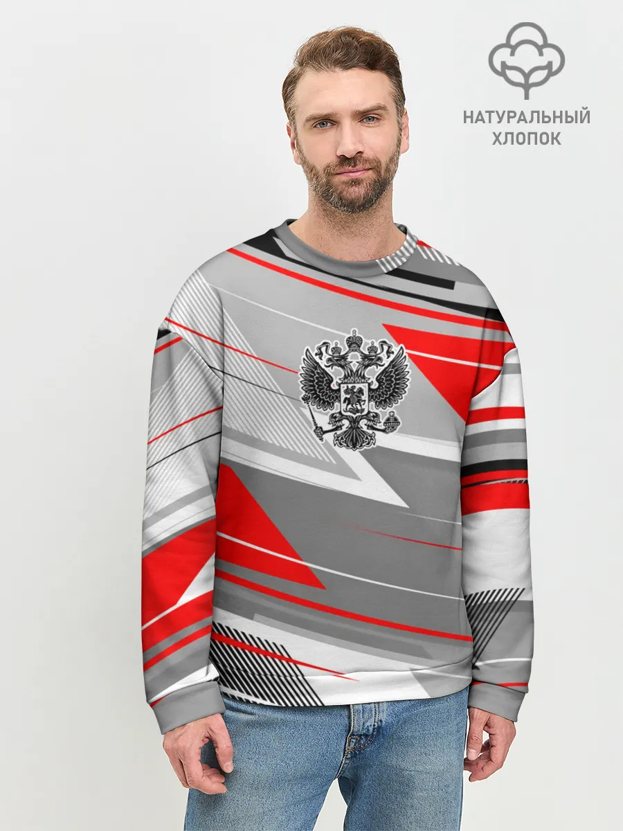 Мужской свитшот базовый / Россия