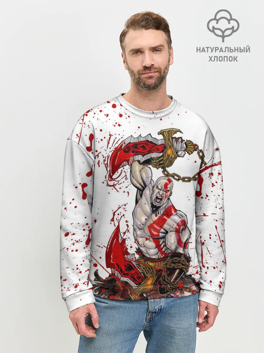 Мужской свитшот базовый / GOD OF WAR