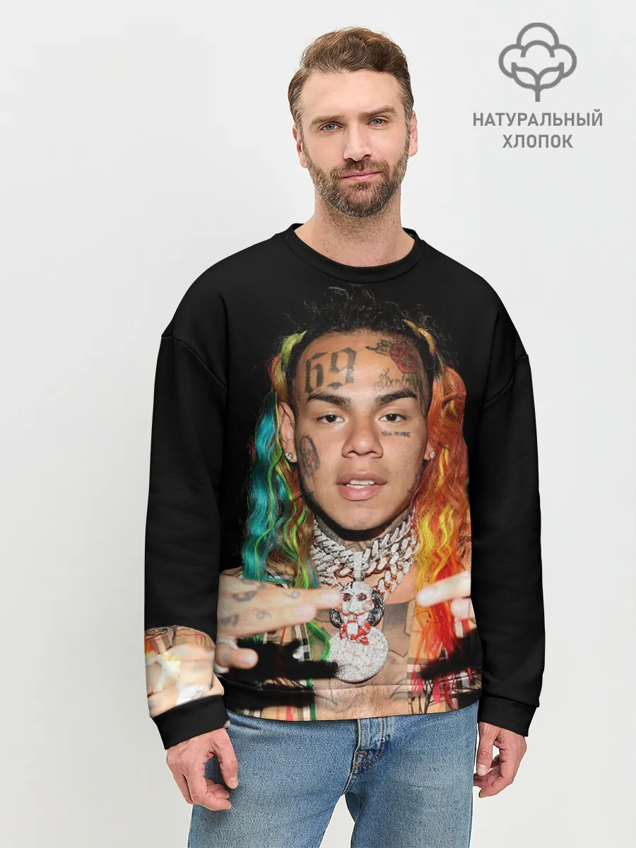 Мужской свитшот базовый / 6IX9INE