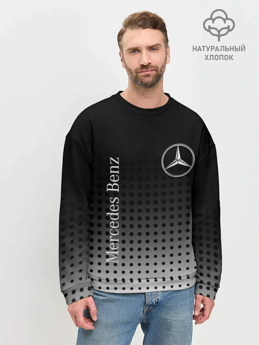 Мужской свитшот базовый / Mercedes-Benz