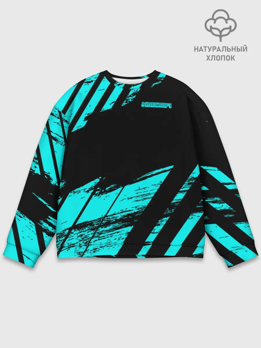 Мужской свитшот базовый / Minecraft