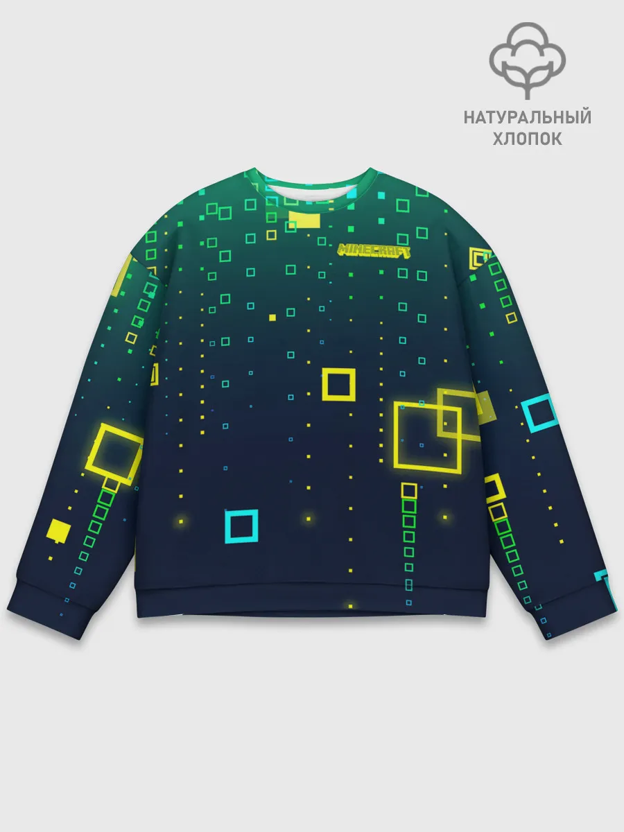 Мужской свитшот базовый / Minecraft