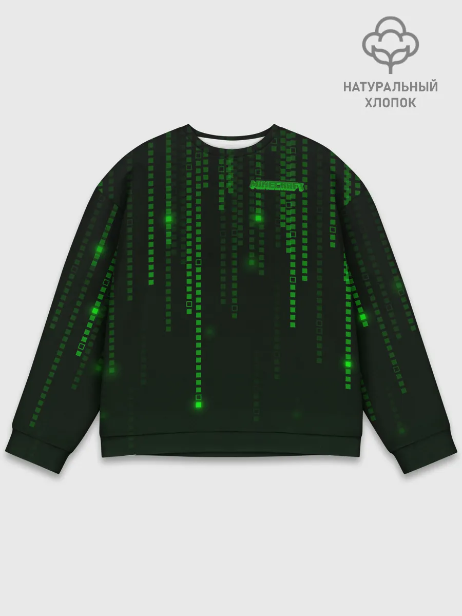 Мужской свитшот базовый / Minecraft