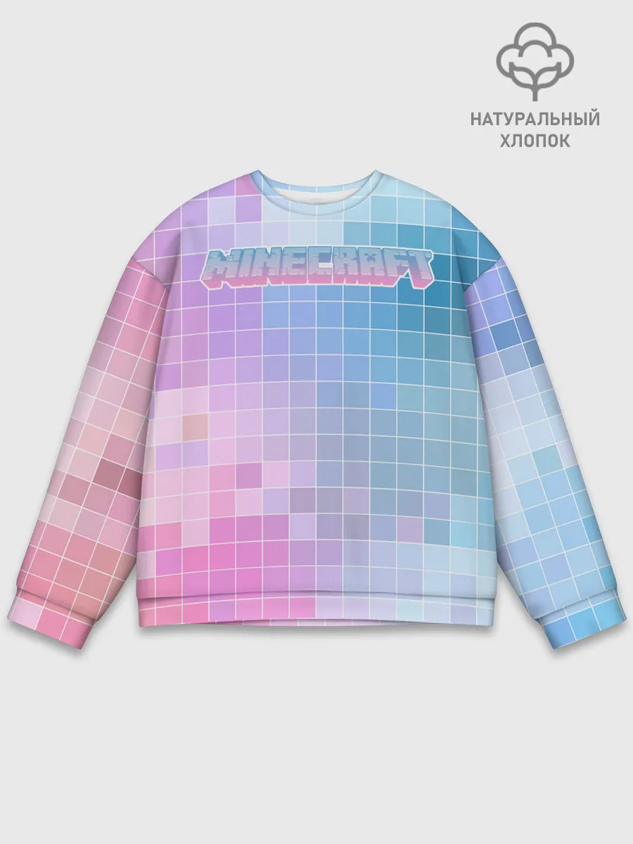 Мужской свитшот базовый / Minecraft