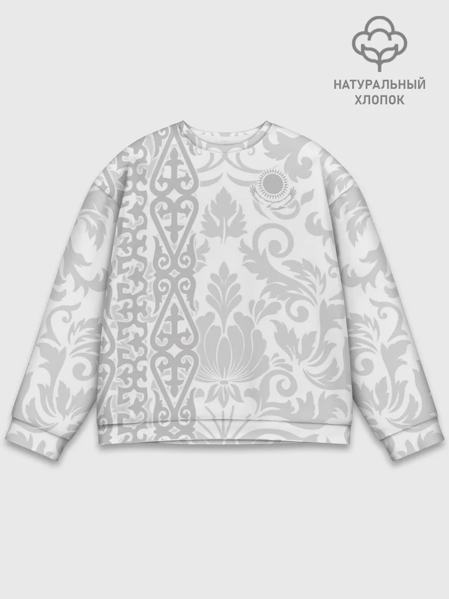 Мужской свитшот базовый / Qazaqstan