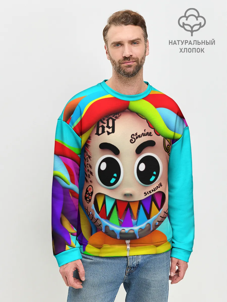 Мужской свитшот базовый / 6IX9INE