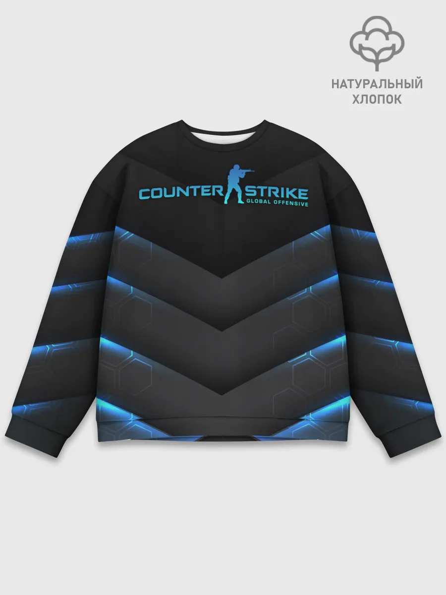 Мужской свитшот базовый / Counter-Strike