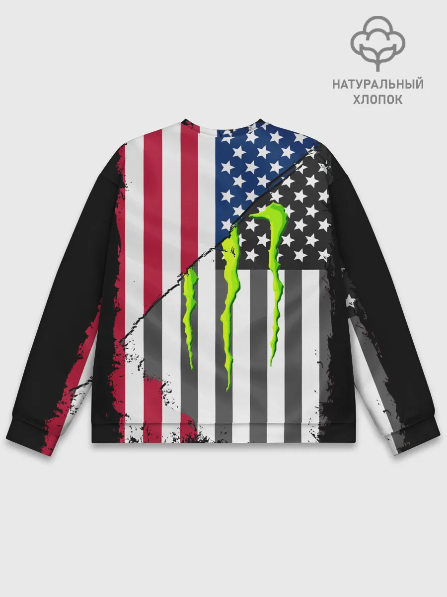 Мужской свитшот базовый / MONSTER ENERGY