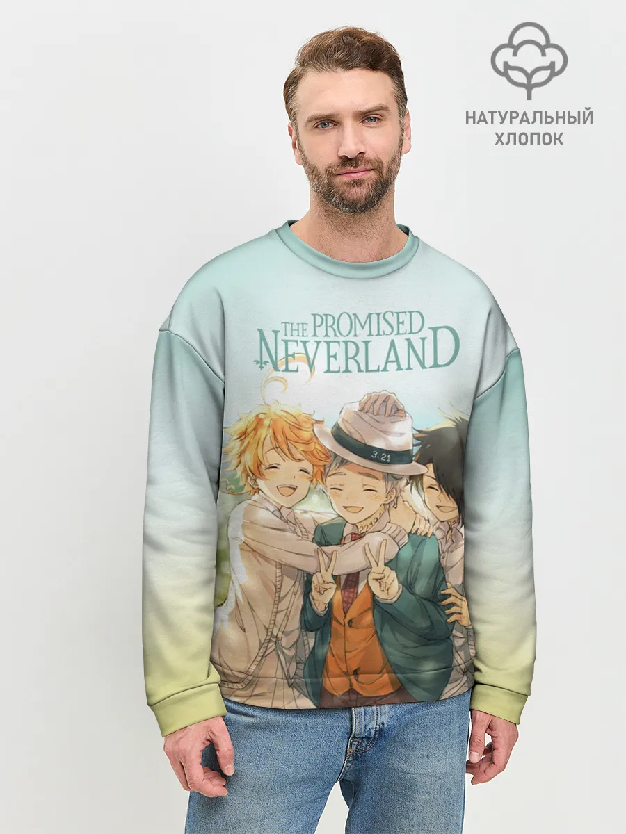 Мужской свитшот базовый / The Promised Neverland