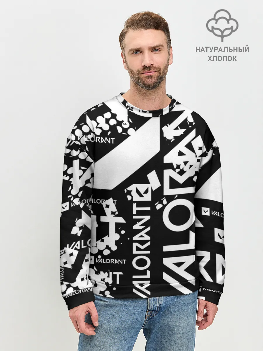 Мужской свитшот базовый / Valorant