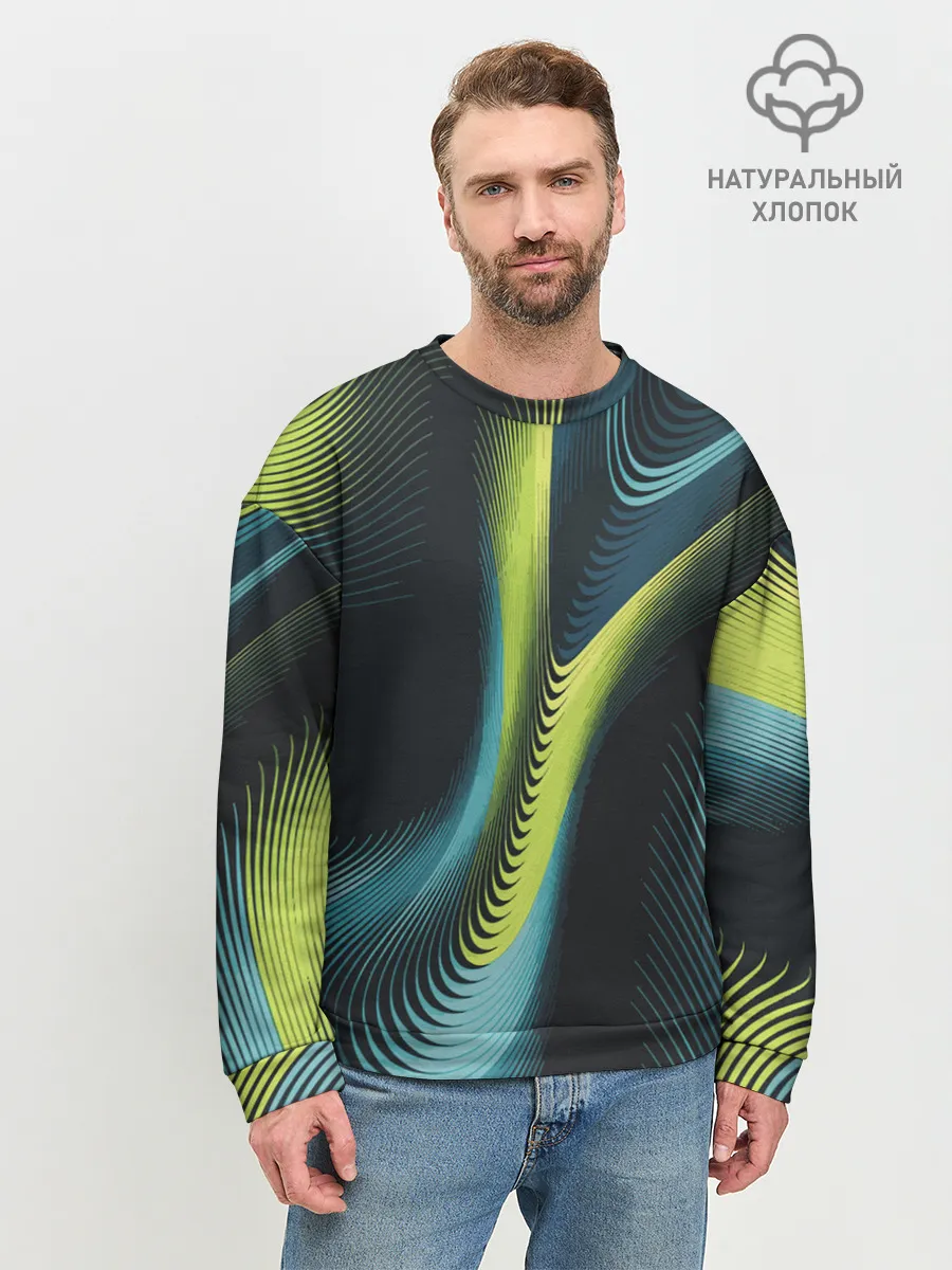 Мужской свитшот базовый / Wave