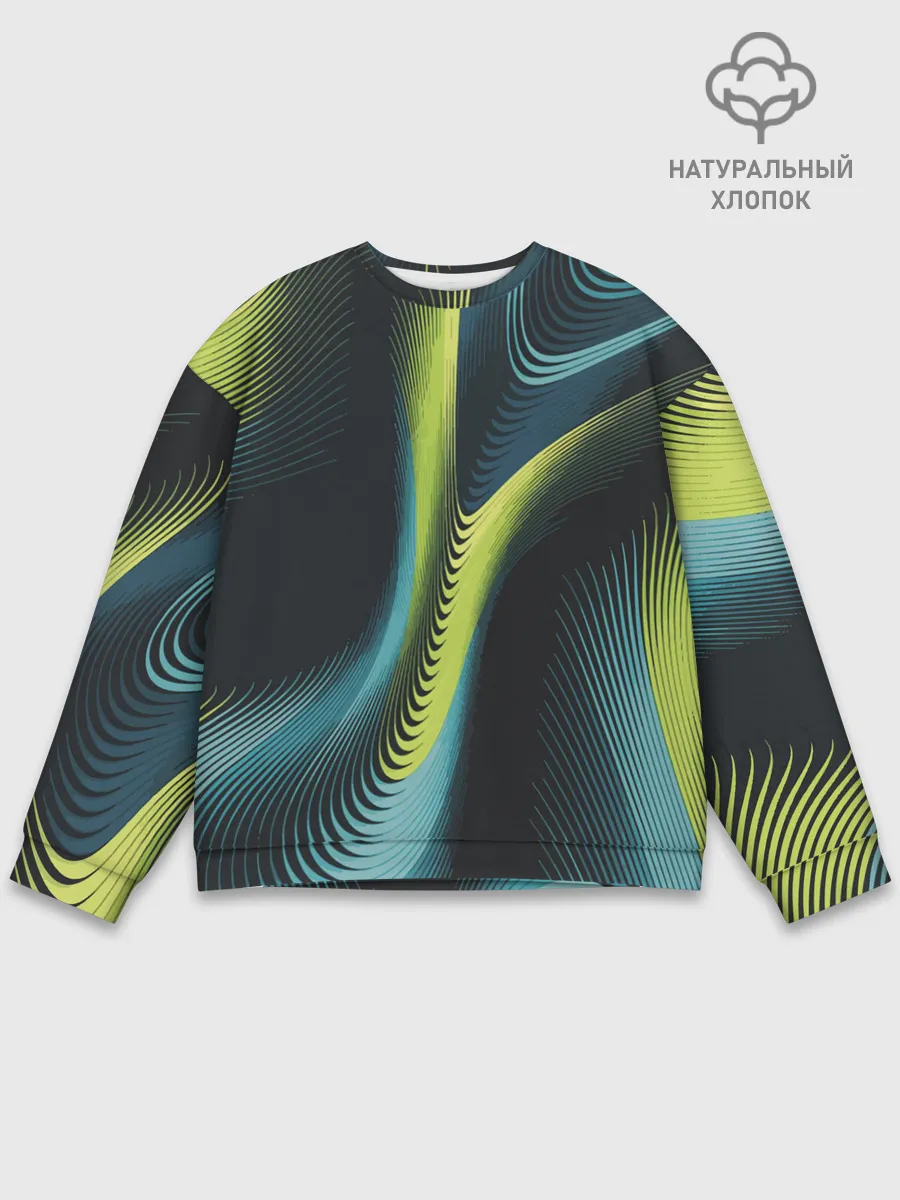 Мужской свитшот базовый / Wave