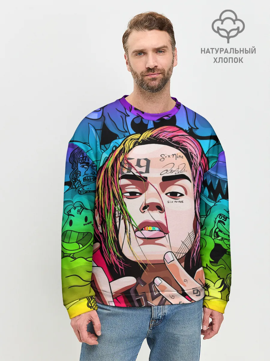 Мужской свитшот базовый / 6IX9INE