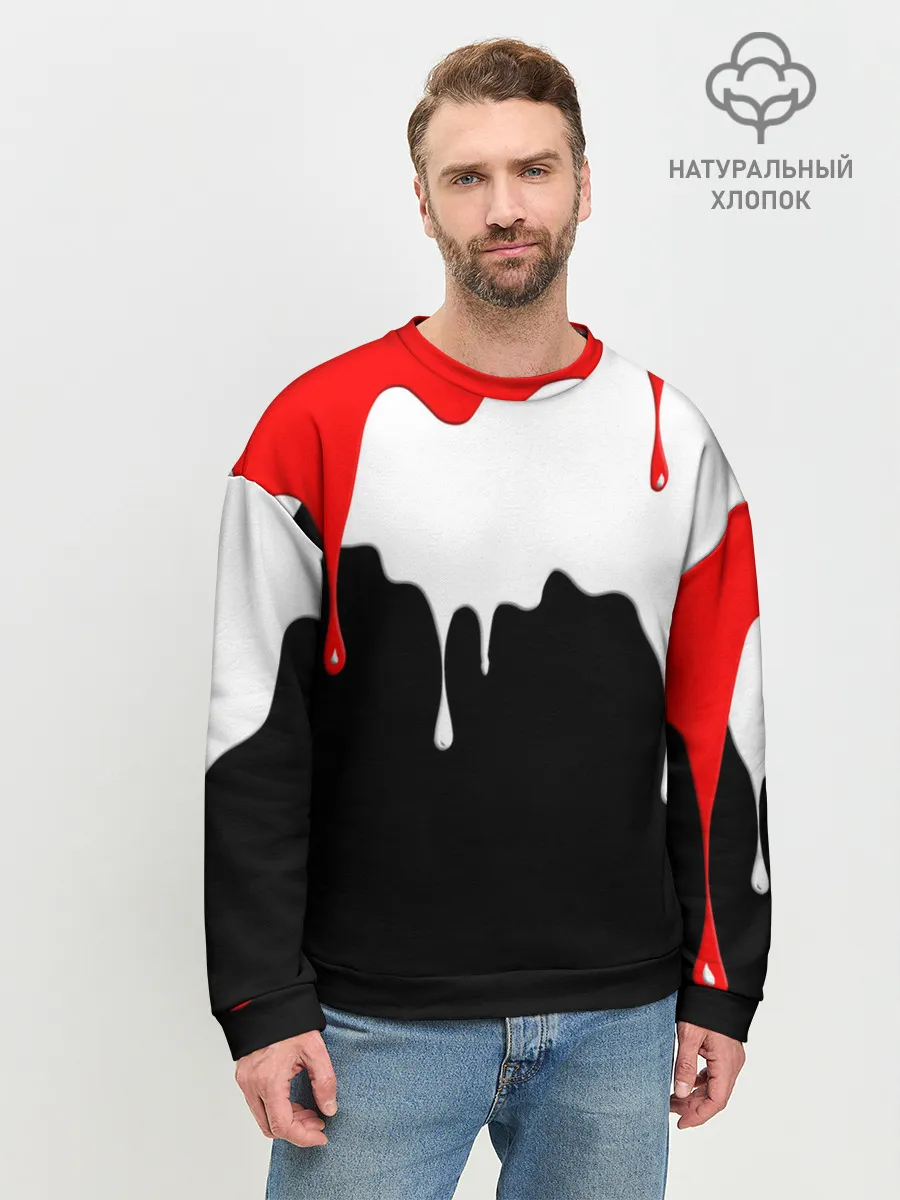 Мужской свитшот базовый / ПОДТЁКИ.