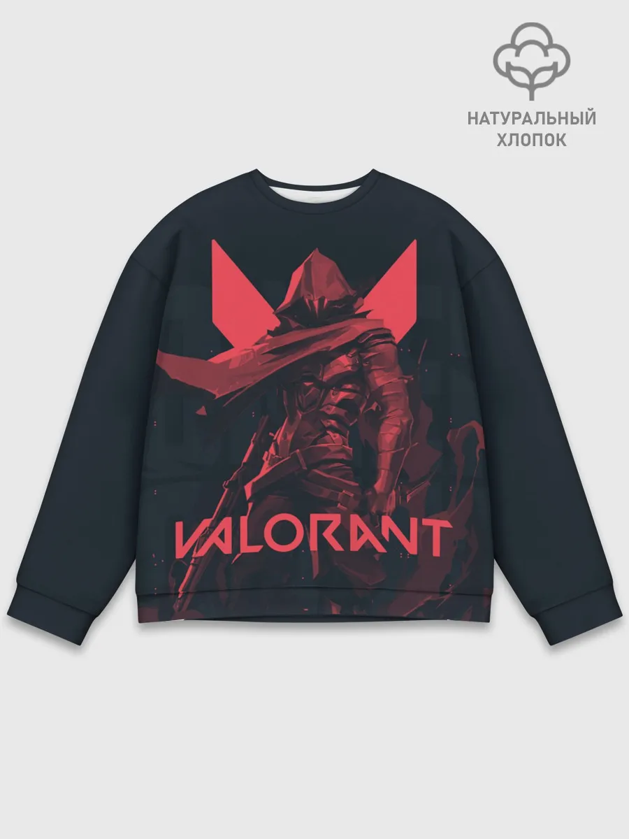 Мужской свитшот базовый / VALORANT OMEN