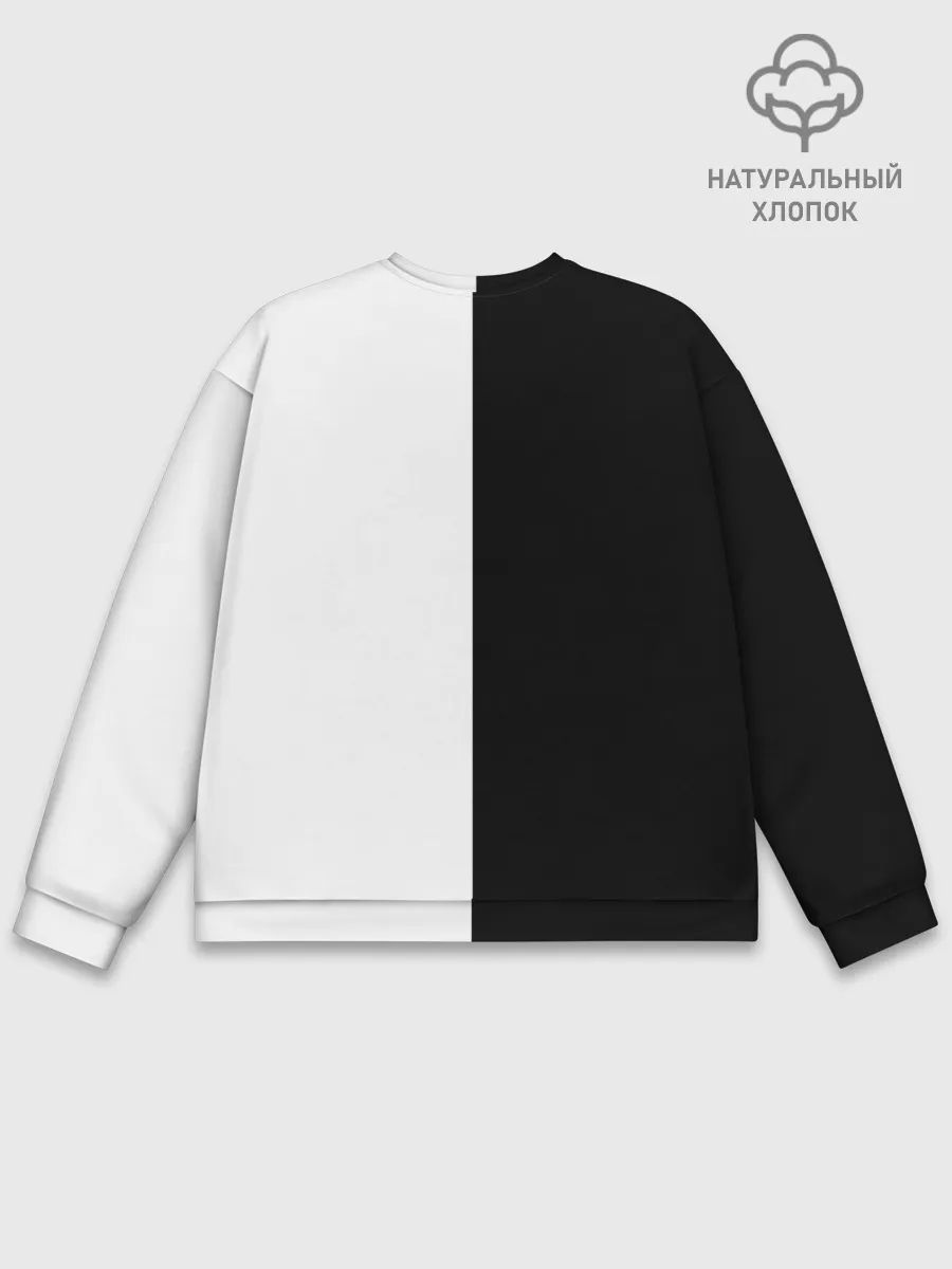 Мужской свитшот базовый / BLACK & WHITE