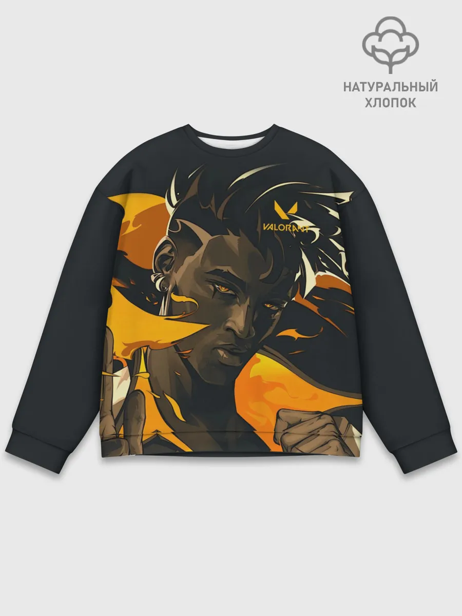 Мужской свитшот базовый / VALORANT PHOENIX
